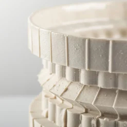 Raccordo L White Porcelain Vase