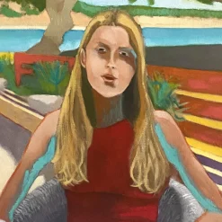 Ragazza Cretese Oil Painting