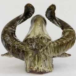 Ram trophy wall sculpture