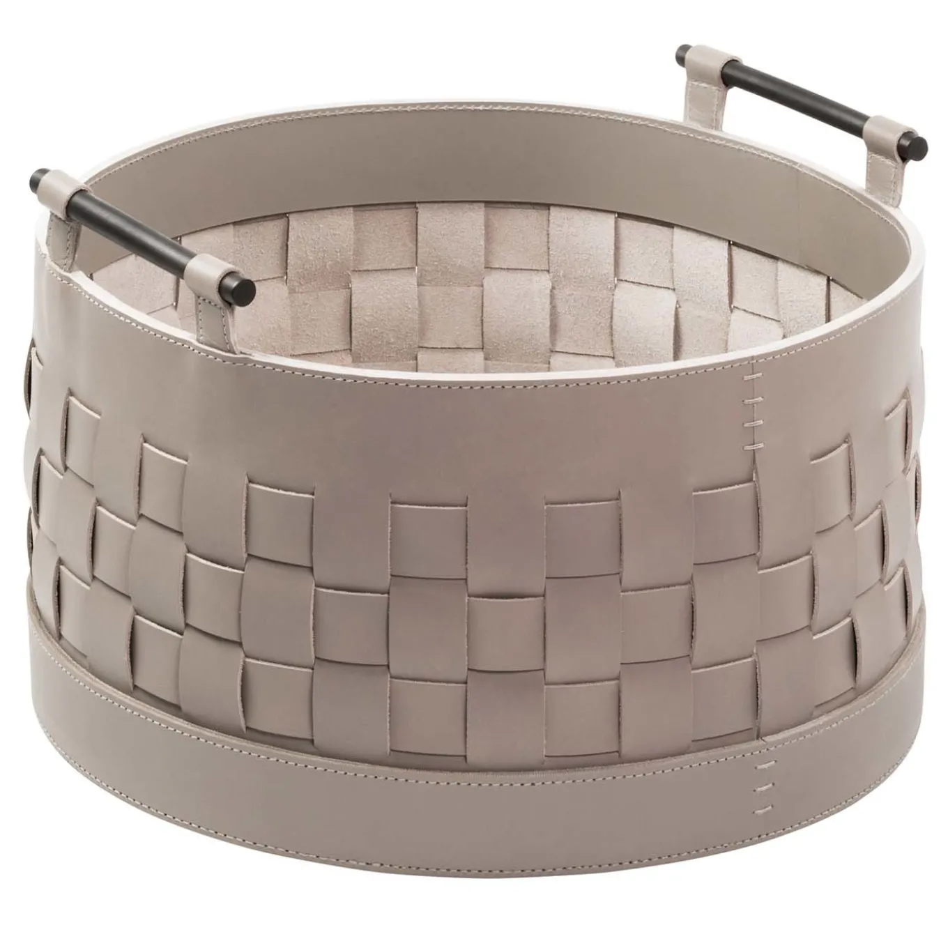 Ravenna Small Short Round Basket