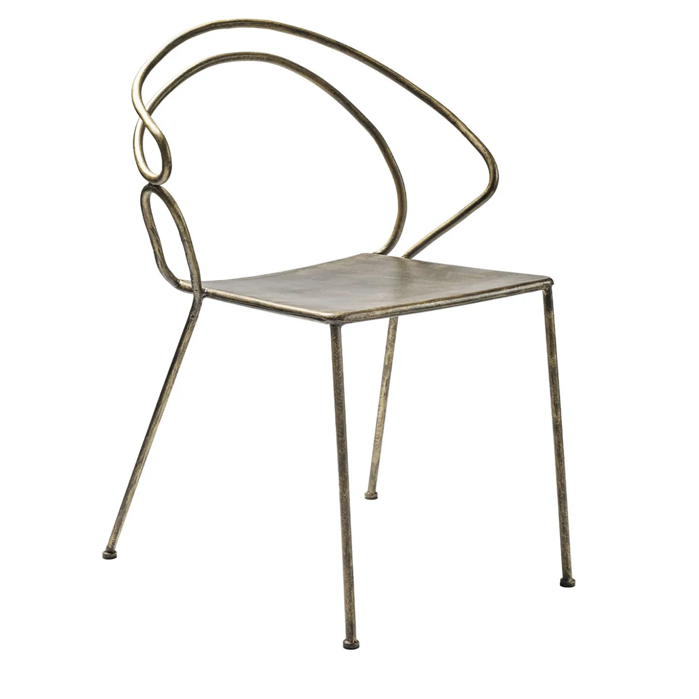 Re-Bis Iron Chair by Antonio Saporito