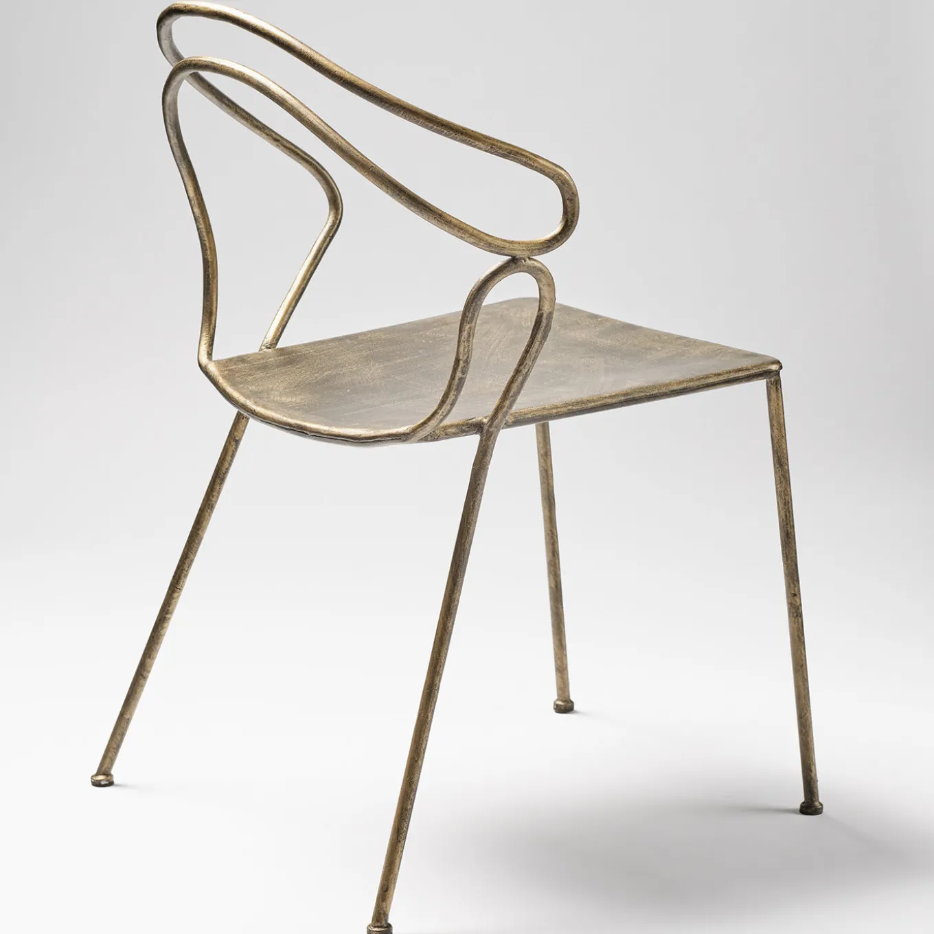 Re-Bis Iron Chair by Antonio Saporito