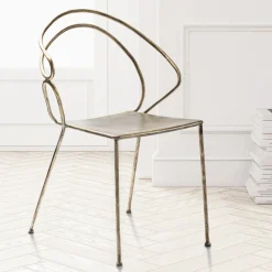Re-Bis Iron Chair by Antonio Saporito