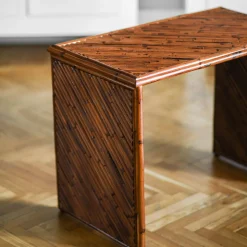 Rectangular Bamboo Console