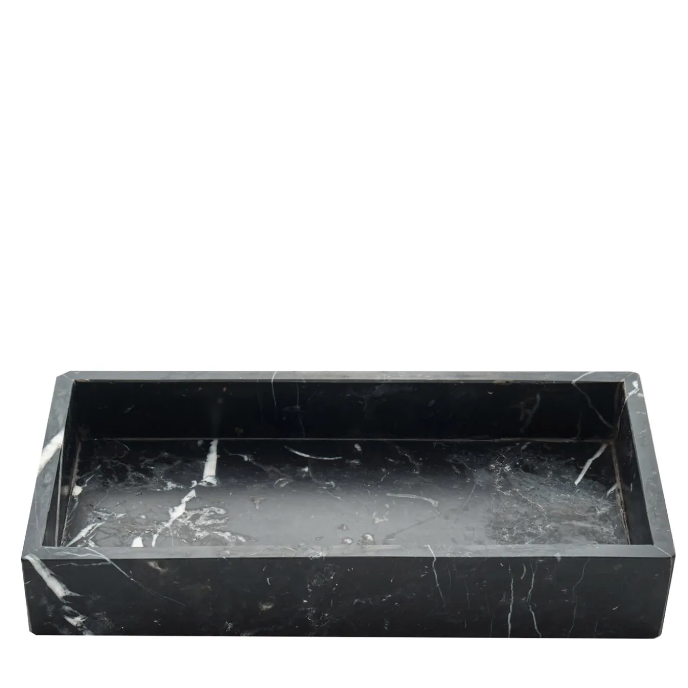 Rectangular Black Marquinia Vide-Poche