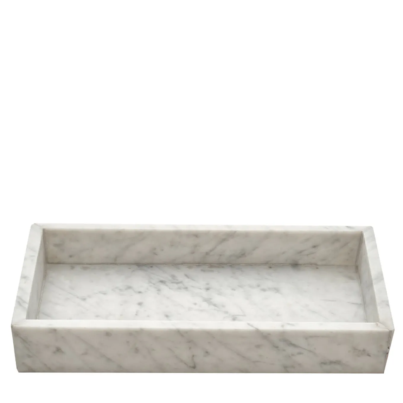 Rectangular Carrara Vide-Poche