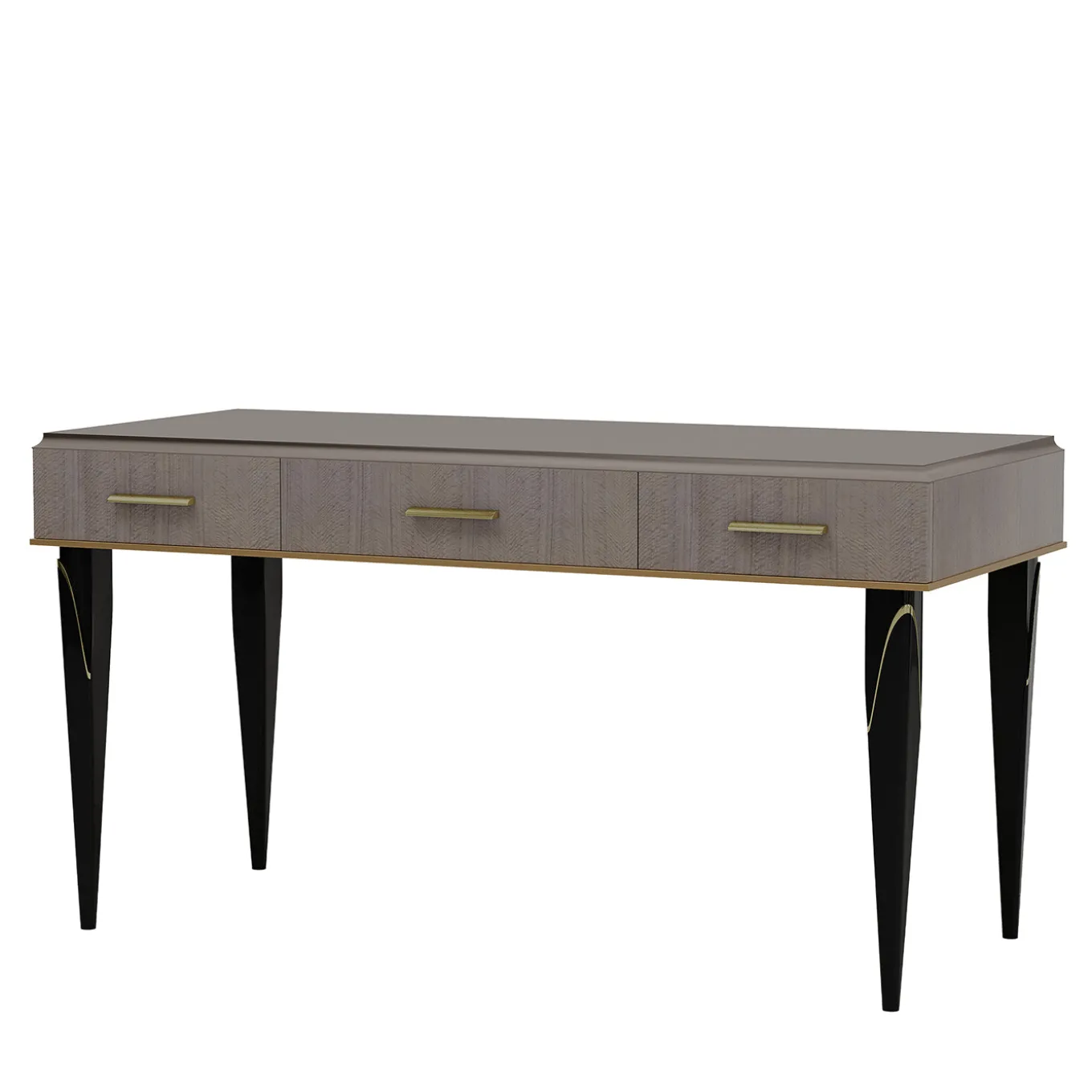Rectangular Gray Writing Desk from Studio Privè Collection