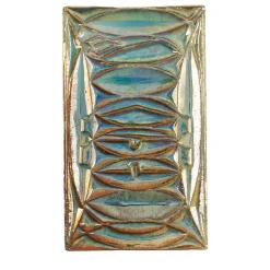 Rectangular Green Luster Decorative Ceramic Tile