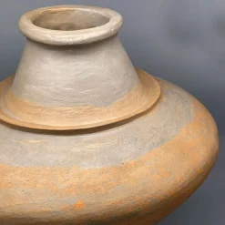 Red and black stoneware decorative Vase n.88