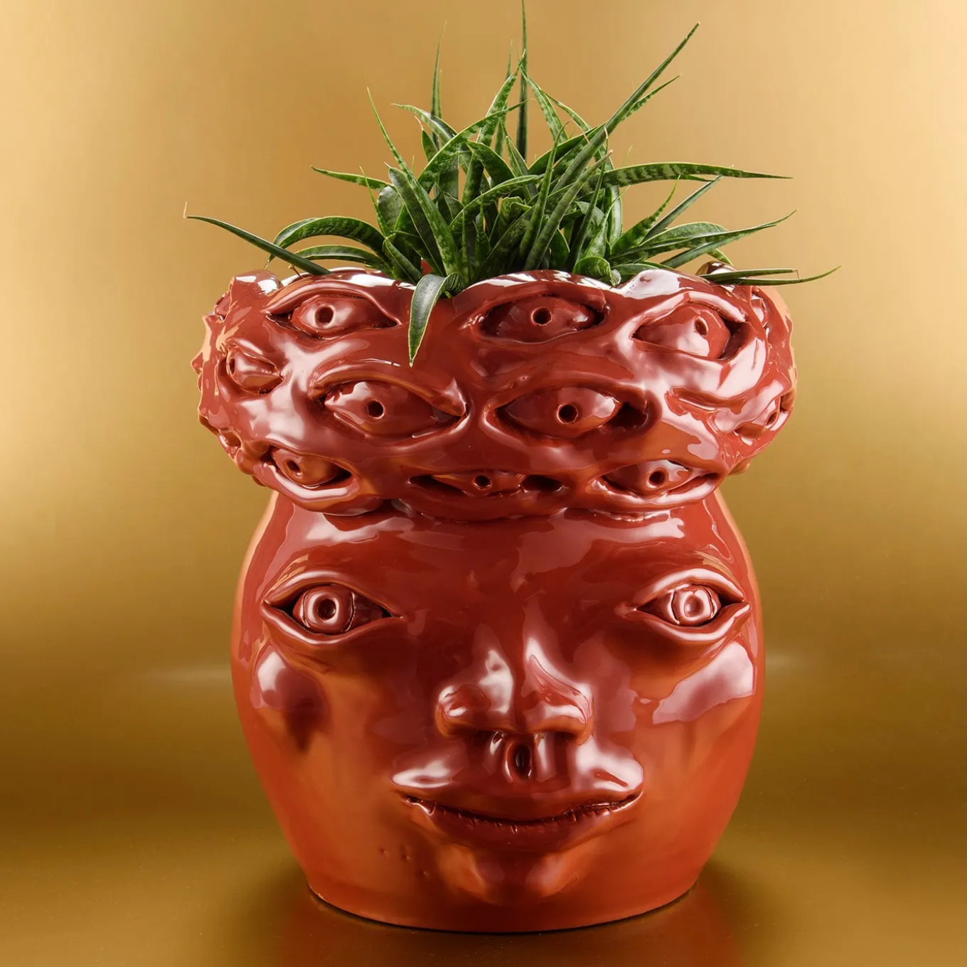 Red Eye Vase