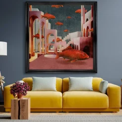 Red Fish Digital Painting