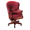 Red Leather Armchair