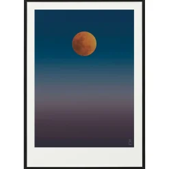 Red Moon 02 Print