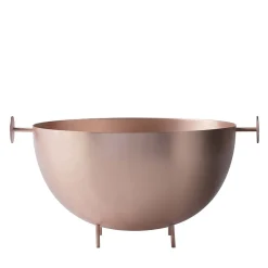 Red Moon Copper Large Bowl