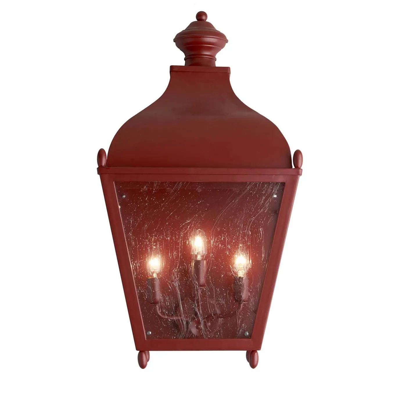 Red Reggio Porch Light