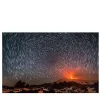 Red Star Trail Photographic Print