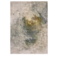 Reef Green Textured Resin Painting