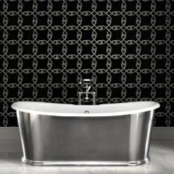 Regal Painted Gray Bathtub