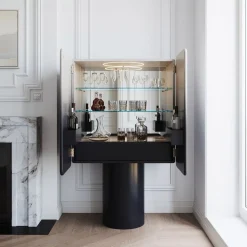 Regis 2-Door Gradient Bar Cabinet