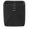 Regular Cubic Black Basket by Oscar Maschera