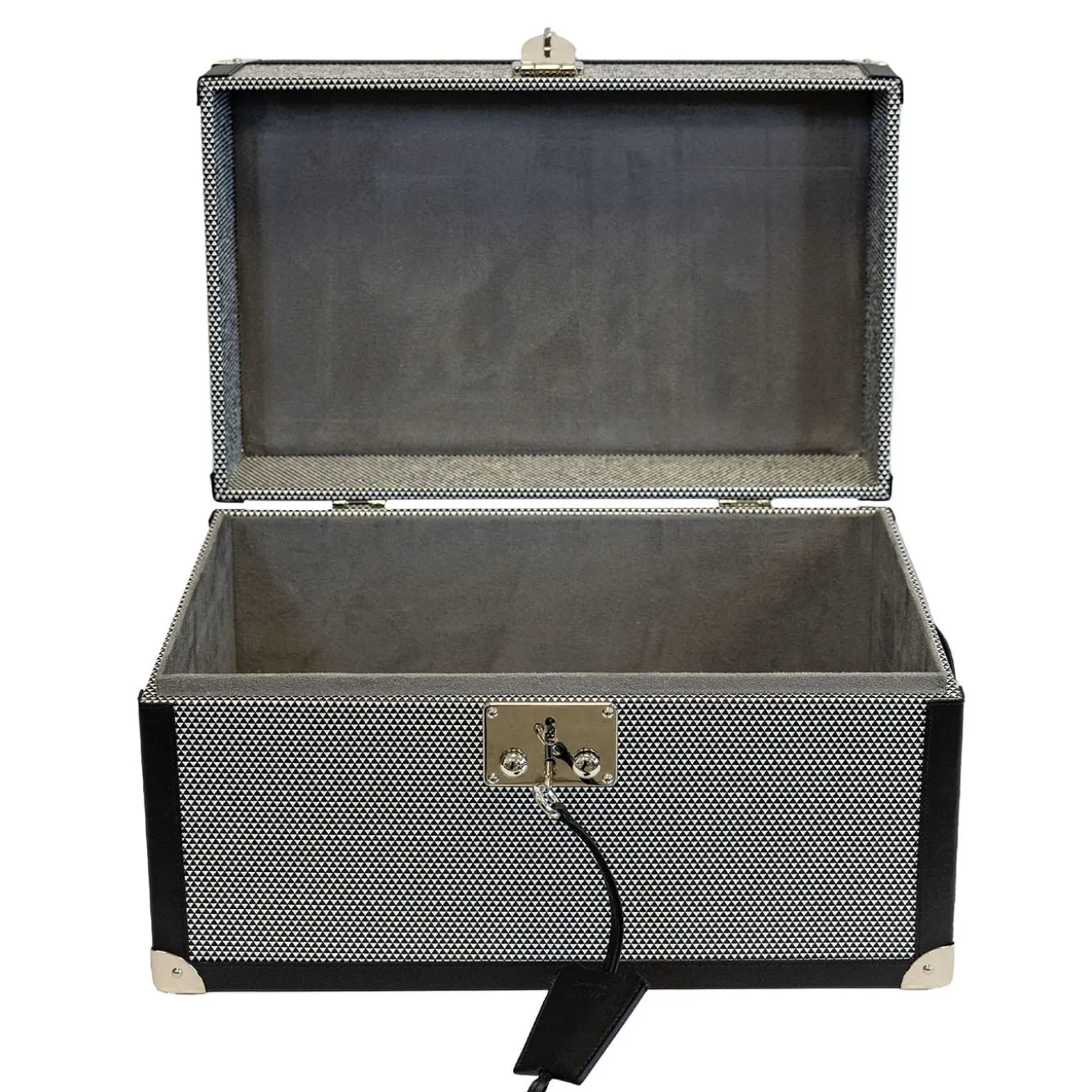 Regular Small Optical Black Notte Trunk