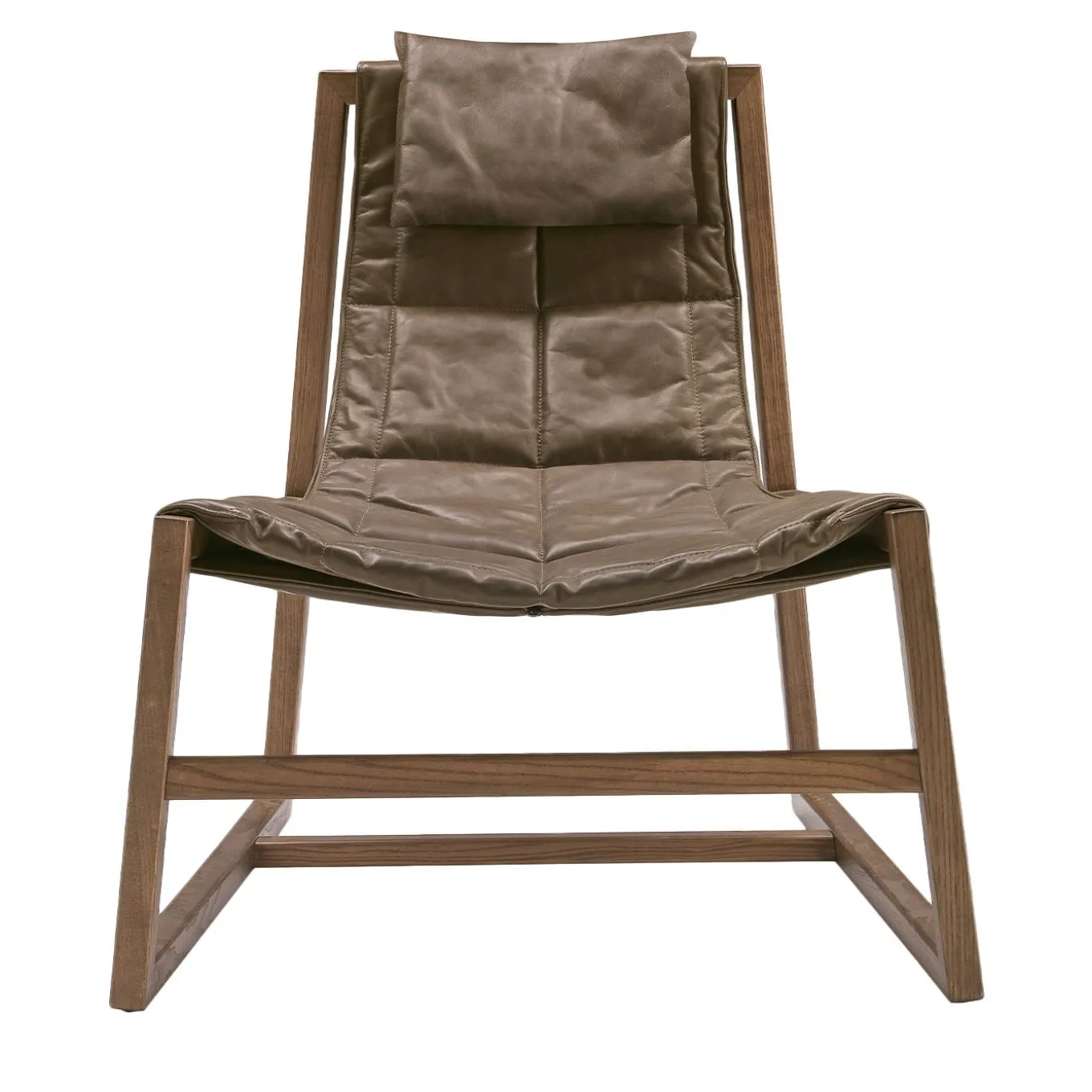 Relax Brown Lounge Chair by Controdesign Studio