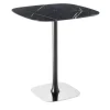 Rendez-Vous Black Marble Bistro Table