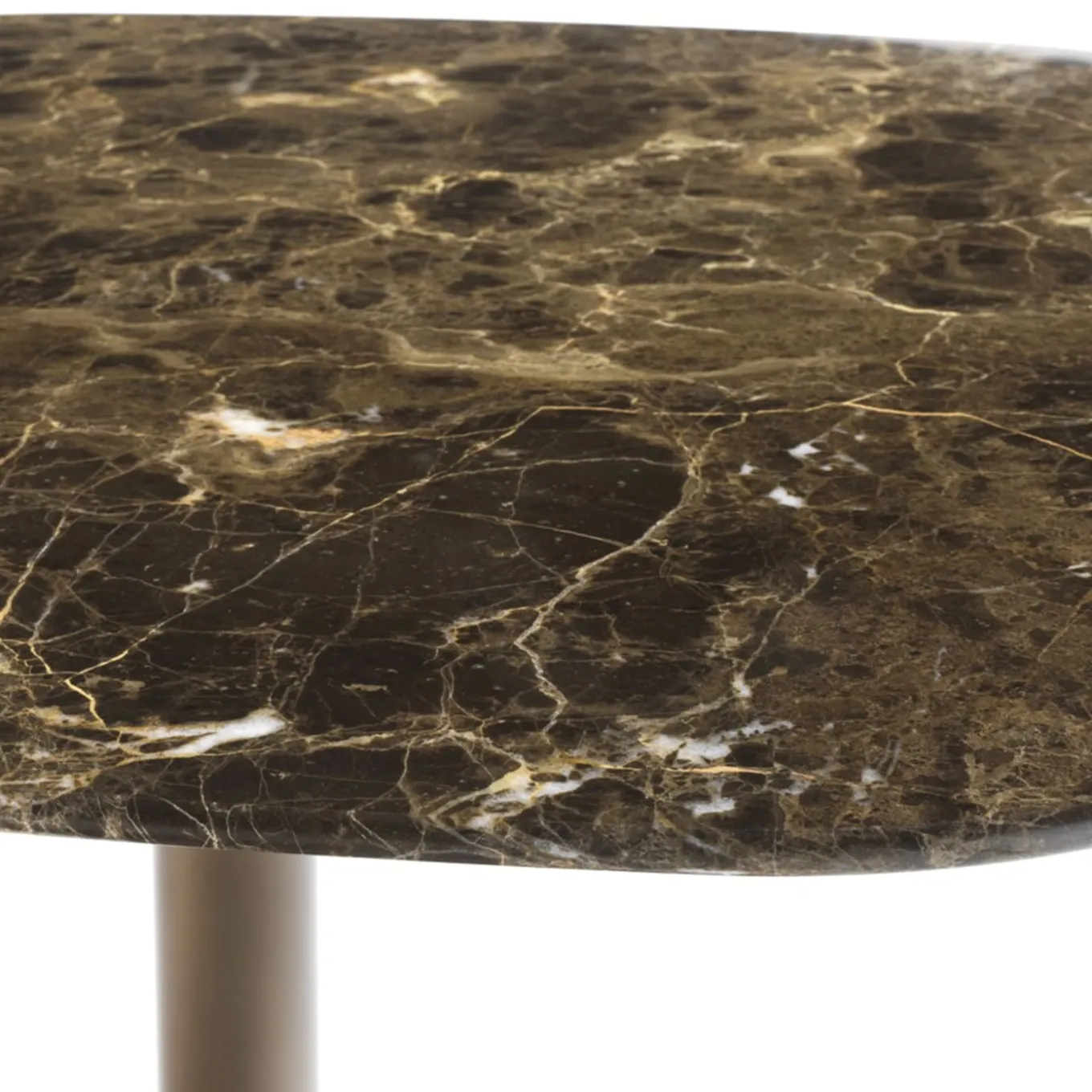 Rendez-Vous Brown Marble Bistro Table