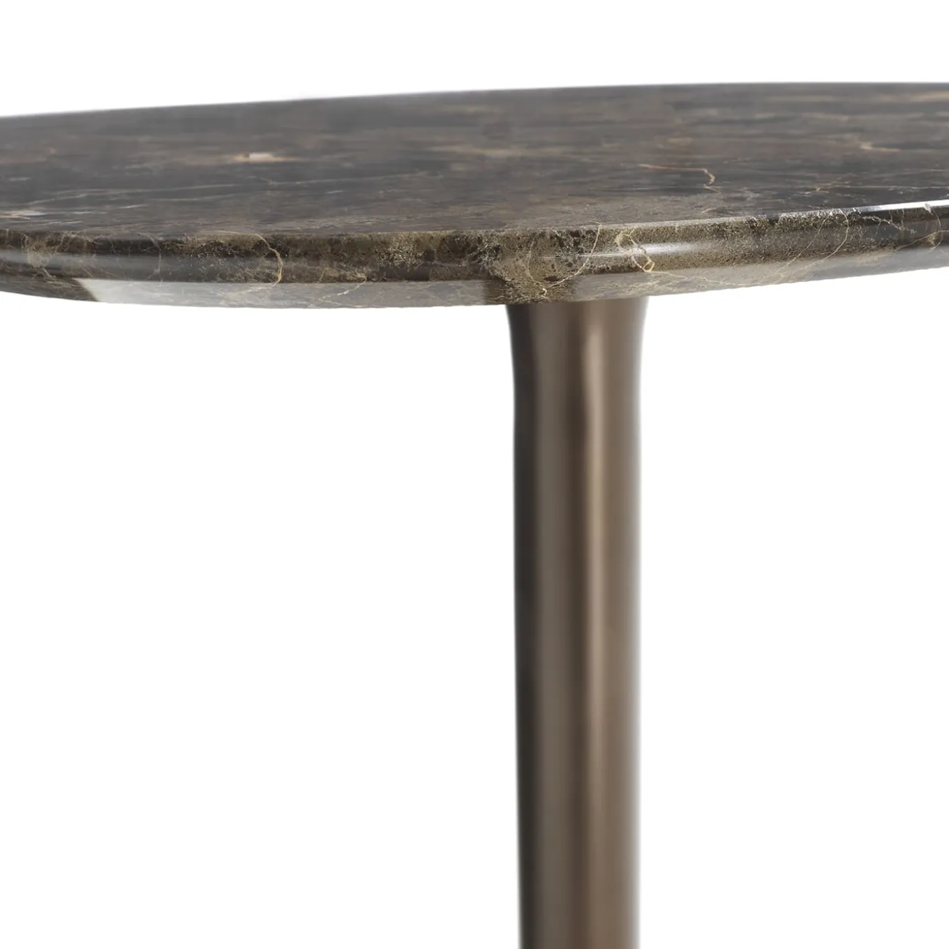 Rendez-Vous Brown Marble Bistro Table
