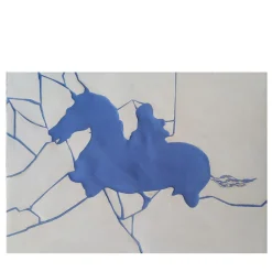 Resti di Scultura Equestre Mosaic on Panel