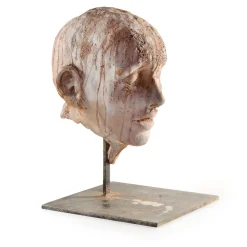 Restless Head Sculpture