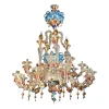Rezzonico-style Multicolor Chandelier