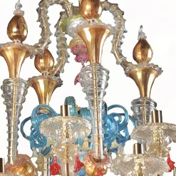Rezzonico-style Multicolor Chandelier