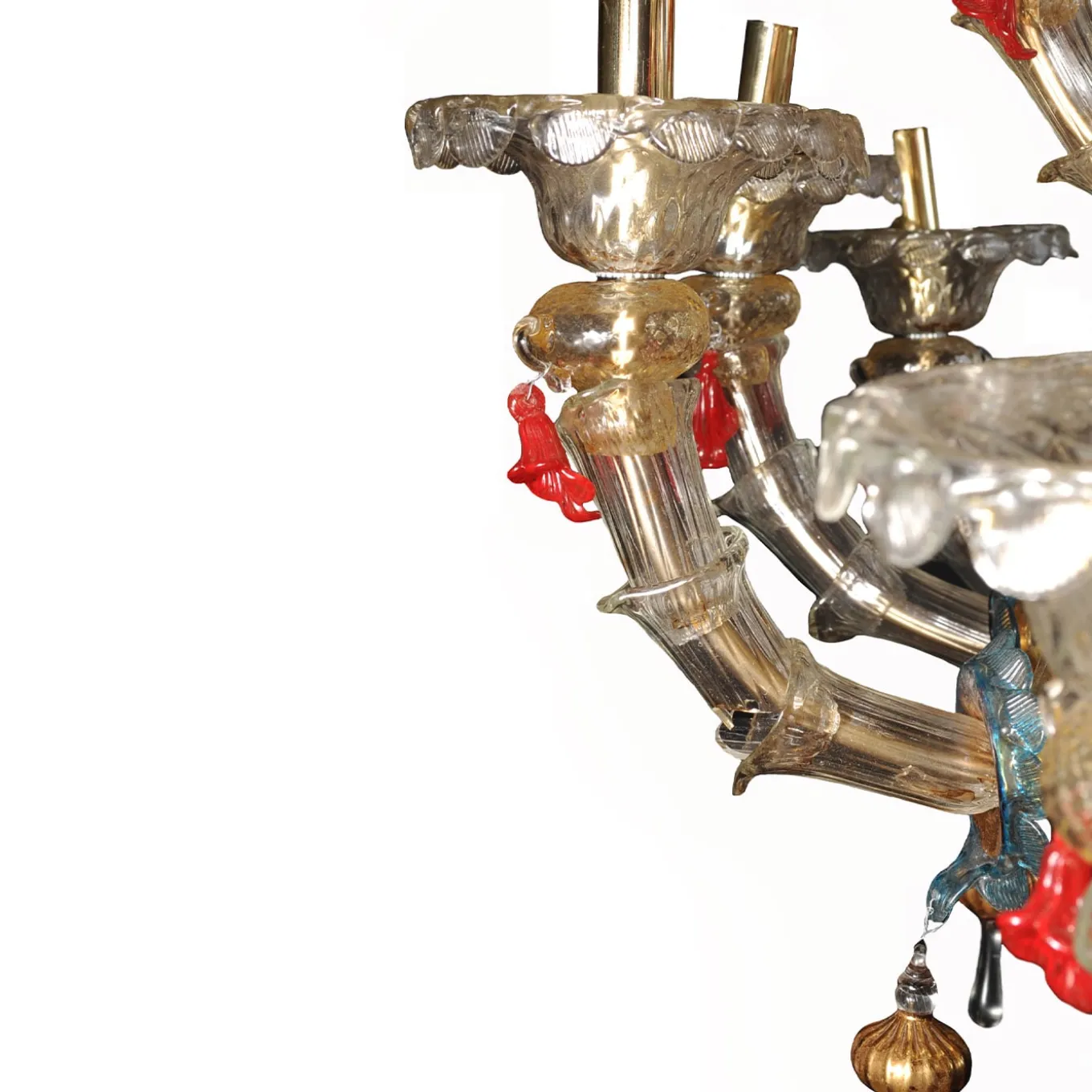 Rezzonico-style Multicolor Chandelier