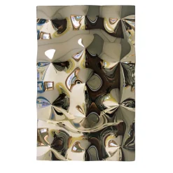 Rialto Bronze Mirror Decorative Glass Wall Panel