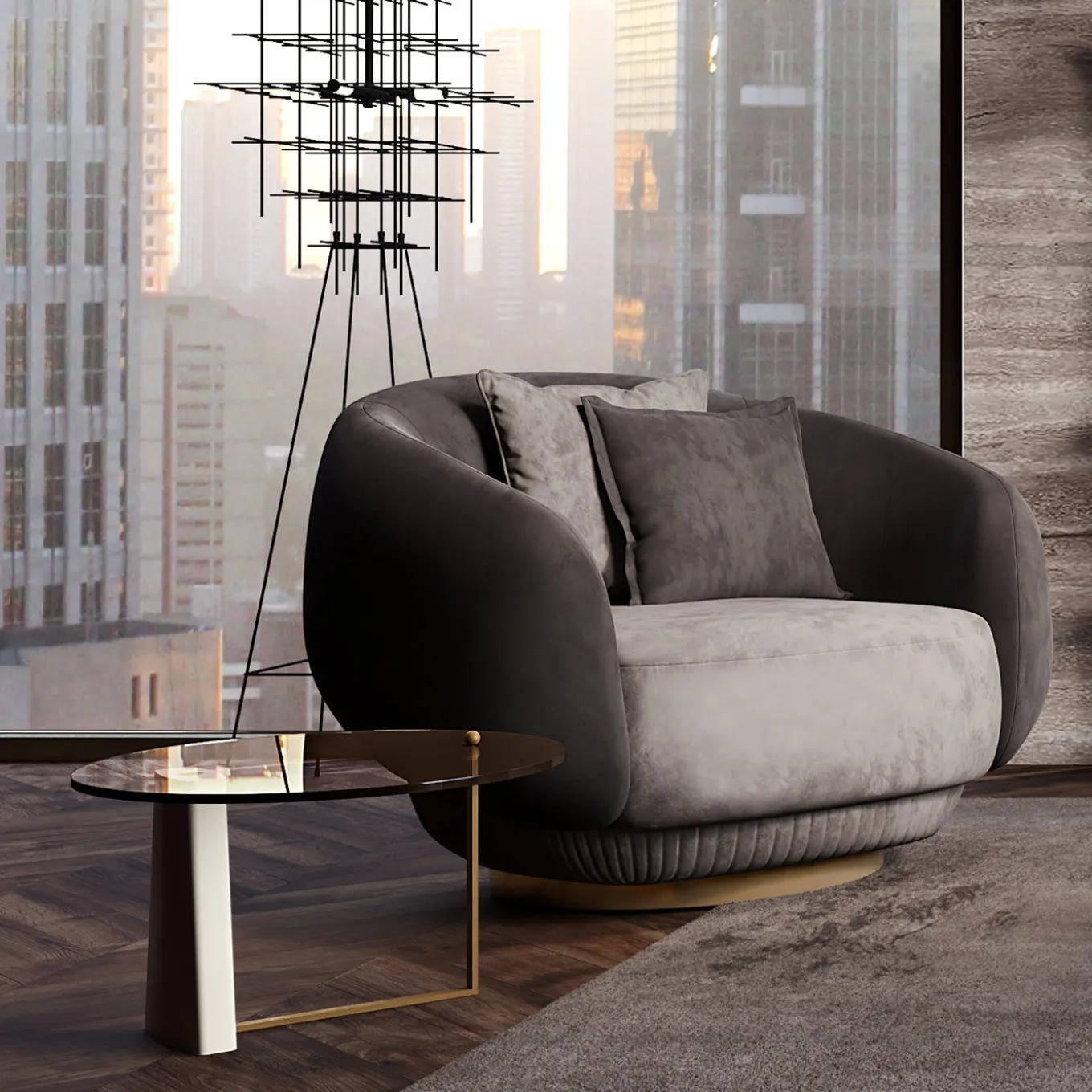 Rialto H&L Set of 2 Coffee Tables