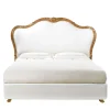 Rialto White & Gold Bed