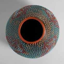 RIC-4 Chameleon Polychrome Vase by A. Mancuso/Analogia Projects