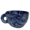 Ricamo Floral Blue Teacup