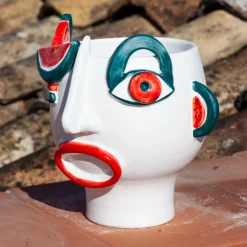 Riccardo Street Vendor of Watermelons Head Vase