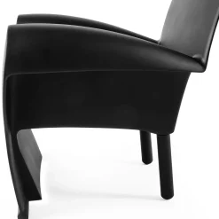 Richard III Black Armchair by Philippe Starck