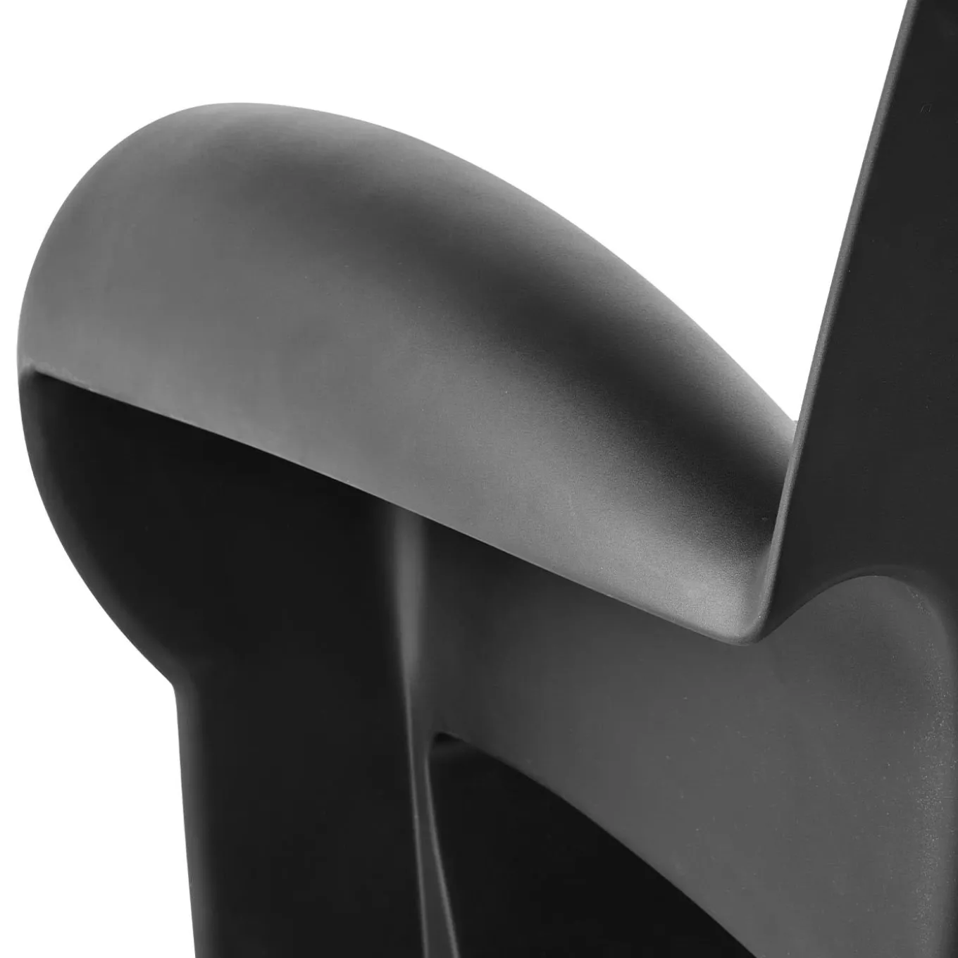 Richard III Black Armchair by Philippe Starck