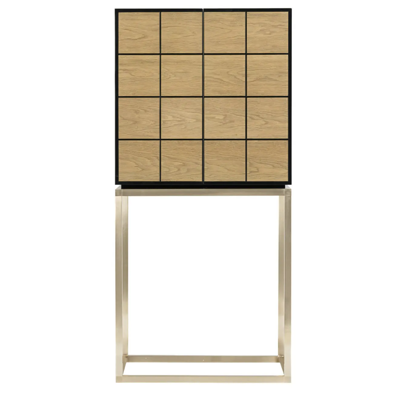 Riesling Bar Cabinet Brushed greige oak