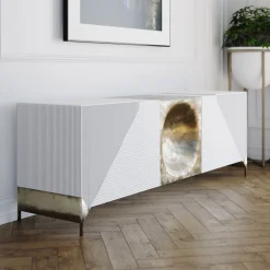 Riga White Sideboard