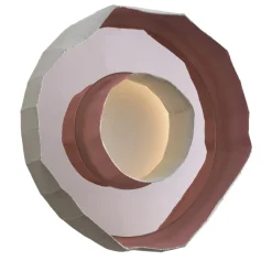 Ring Aura Mirror Lamp #2 By Giovanni Botticelli & Paola Paronetto