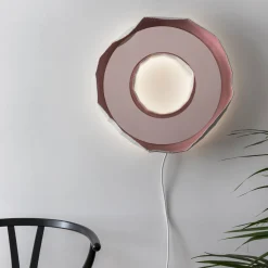 Ring Aura Mirror Lamp #2 By Giovanni Botticelli & Paola Paronetto