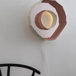 Ring Aura Mirror Lamp #2 By Giovanni Botticelli & Paola Paronetto