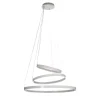 Rings Orizzontale White Pendant Lamp by Valerio Cometti - V12 Design