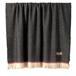 Riptide Fringed Polychrome Blanket