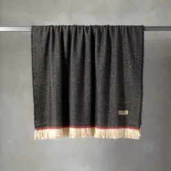 Riptide Fringed Polychrome Blanket